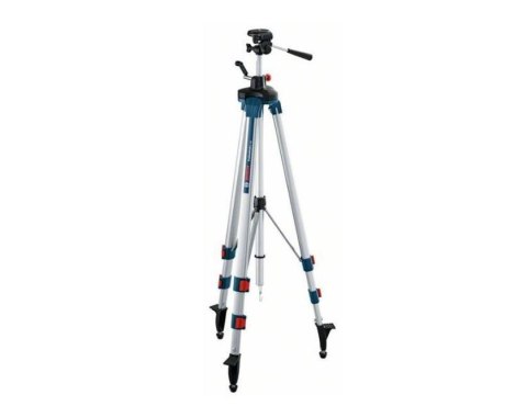 Bosch BT 250 Professional statyw Poziomice laserowe 3 x noga Niebieski, Biały