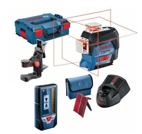 Bosch GLL 3-80 C Professional Niwelator liniowy 30 m 630 - 650 nm (< 10 mW)