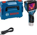 Bosch GTC 600 C Noise equivalent temperature difference (NETD) IR Czarny, Niebieski 256 x 192 px Wbudowany wyświetlacz LCD