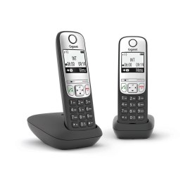 DECT Schnurlostelefon schwarz Gigaset A690 A Duo