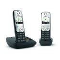 DECT Schnurlostelefon schwarz Gigaset A690 A Duo