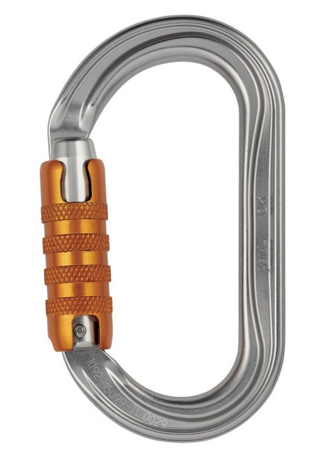Petzl M33A TL karabińczyk do wspinaczki W kształcie litery D Aluminium Szary 1 szt.