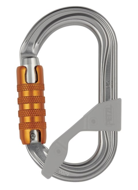 Petzl M33A TL karabińczyk do wspinaczki W kształcie litery D Aluminium Szary 1 szt.