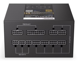 ENDORFY Supremo FM5 Gold 750 W moduł zasilaczy 18+10 pin ATX ATX Czarny
