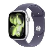 Apple Watch Series 11 GPS 42mm Silver Aluminium Case with Purple Fog Sport Band - S/M