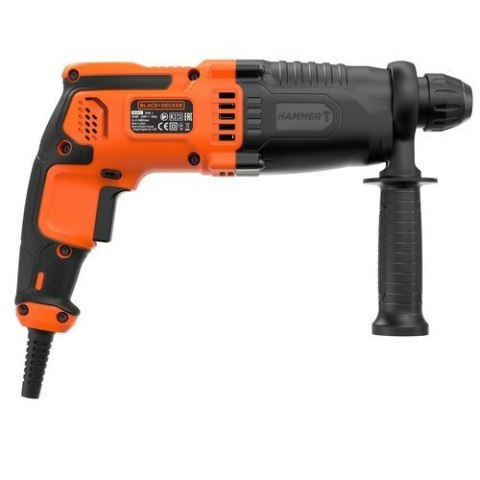 Black & Decker BEHS01K-QS wiertło 1600 RPM SDS Plus Czarny, Pomarańczowy