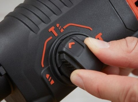 Black & Decker BEHS01K-QS wiertło 1600 RPM SDS Plus Czarny, Pomarańczowy