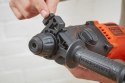 Black & Decker BEHS01K-QS wiertło 1600 RPM SDS Plus Czarny, Pomarańczowy