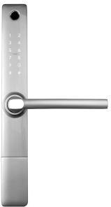 Klamka do drzwi z kontrolerem dostępu EURA ELH-20H4 silver