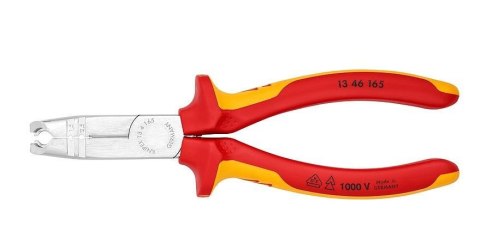 Knipex 13 46 165 narzędzie do zdejmowania izolacji Czerwony, Żółty