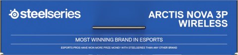 Słuchawki Steelseries Arctis Nova 3P Wireless for Playstation, białe