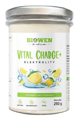 BIOWEN Elektrolity Vital Charge+ o smaku cytrynowym 250g