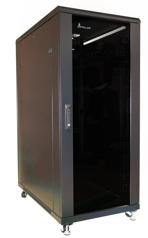 Extralink Szafa rack 37U 600x1000 Czarna stojąca