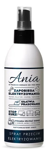 ANIA Płyn antyelektrostatyczny 220ml BARWA