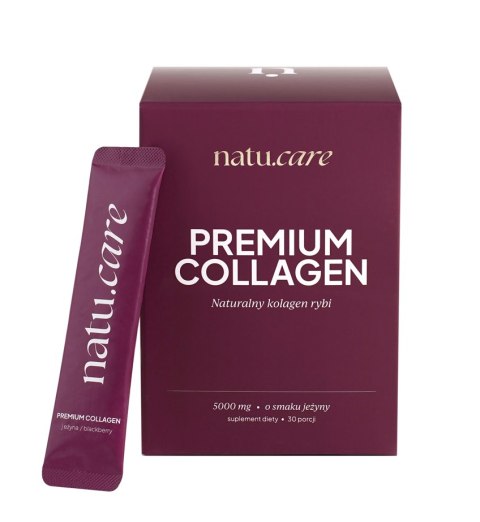 Kolagen Premium jeżyna 5000mg 30 saszetek NATU.CARE