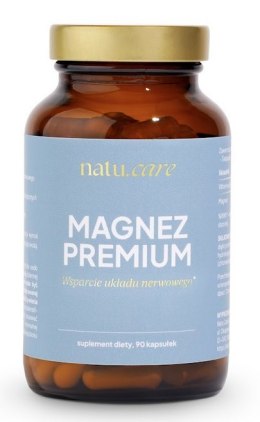 Magnez Premium + wit. B6 90kaps. NATU.CARE