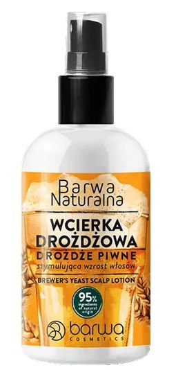 Wcierka drożdżowa stymulująca wzrost włosów spray 100ml BARWA NATURALNA