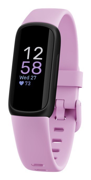 Fitbit Inspire 3 Lilac Dream - Opaska sportowa monitorująca zdrowie i aktywność