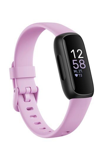 Fitbit Inspire 3 Lilac Dream - Opaska sportowa monitorująca zdrowie i aktywność