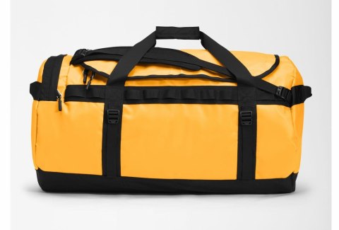 The North Face Base Camp Duffel L sportowa torba 95 l Poliester Czarny, Żółty