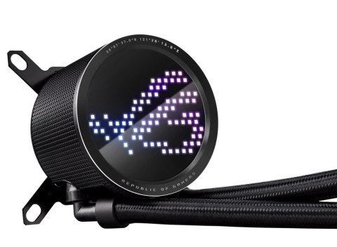 ASUS ROG Ryuo III 240 ARGB Procesor Zestaw do chłodzenia płynami 12 cm Czarny