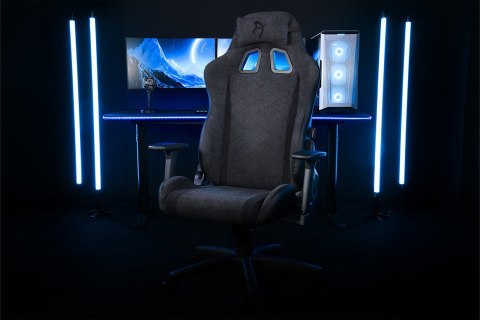 Arozzi Gaming Stuhl Avanti Dark grey SoftFabric Fotel do gry na konsoli Tapicerowane siedzisko