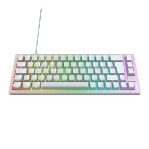 Klawiatura CHERRY XTRFY TAS K5V2 Przewodowy DE-Layout weiĽ MX Czerwony