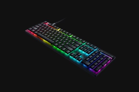 Klawiatura Razer Gaming Keyboard Deathstalker V2 RGB LED light, US, Przewodowa, Czarna, Przełączniki optyczne (liniowe), Klawiat