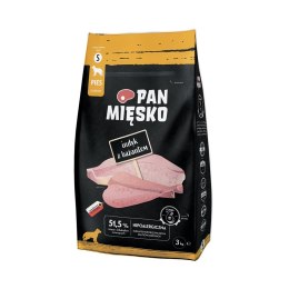 Pan Mięsko Indyk z bażantem karma sucha dla psa 3kg