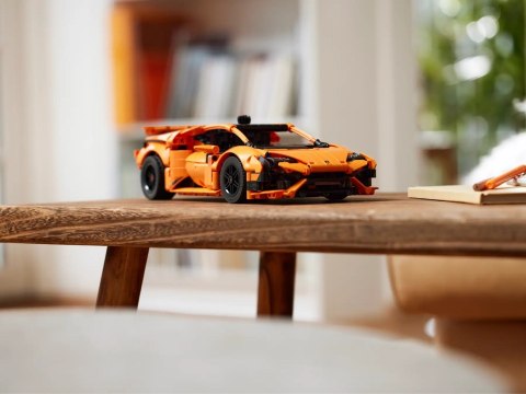LEGO TECHNIC 42196 Pomarańczowe Lamborghini Huracán Tecnica