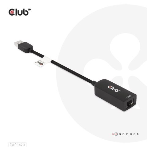 CLUB3D CAC-1420 karta sieciowa Ethernet 2500 Mbit/s