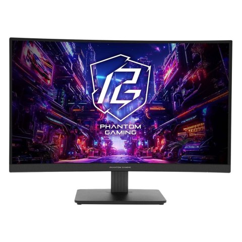 Asrock PG27QRT1B monitor komputerowy 68,6 cm (27") 2560 x 1440 px QHD Czarny
