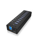 ICY BOX IB-AC6110 USB 3.2 Gen 1 (3.1 Gen 1) Type-B 5000 Mbit/s Czarny