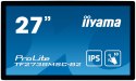 Iiyama ProLite TF2738MSC-B2 monitor komputerowy 68,6 cm (27") 1920 x 1080 px Full HD LED Ekran dotykowy Przeznaczony dla wielu u