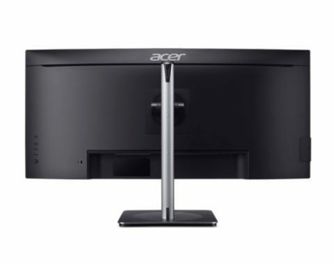 Acer CB343CUR monitor komputerowy 86,4 cm (34") 3440 x 1440 px UltraWide Quad HD LED Czarny, Srebrny