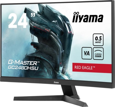 Iiyama G-MASTER GC2480HSU-B1 monitor komputerowy 61 cm (24") 1920 x 1080 px Full HD LED Czarny