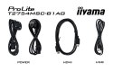 Iiyama ProLite T2754MSC-B1AG monitor komputerowy 68,6 cm (27") 1920 x 1080 px Full HD LED Ekran dotykowy Przeznaczony dla wielu 