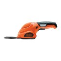 Black & Decker GSL200 akumulatorowe nożyce do trawy 8 cm Czarny, Pomarańczowy Lit 3,6 V