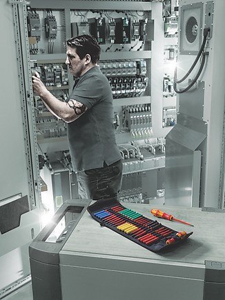 Wkrętaki izolowane VDE Kraftform 26 sztuk