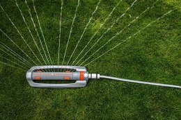 Zraszacz wahadłowy o zmiennej szerokości metalowy /WHITE LINE