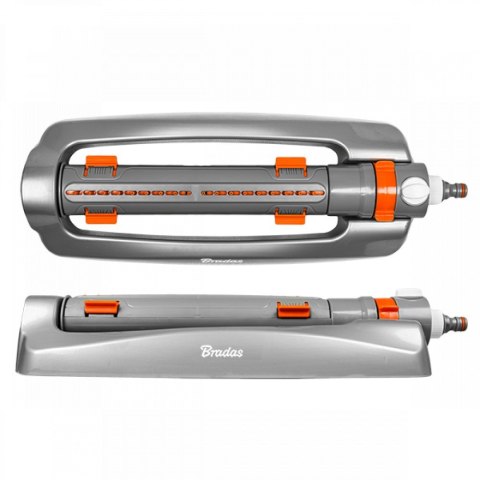 Zraszacz wahadłowy o zmiennej szerokości metalowy /WHITE LINE