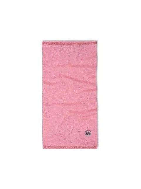 Bandana dziecięca BUFF MERINO LIGHTWEIGHT SOLID ROSE PINK