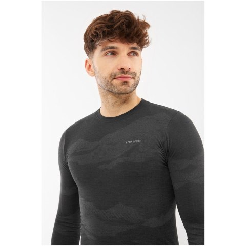 Bielizna męska VIKING Gasher Man Longsleeve Merino roz. L czarna