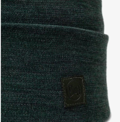 Czapka BUFF MERINO HEAVYWEIGHT BEANIE SOLID FOREST