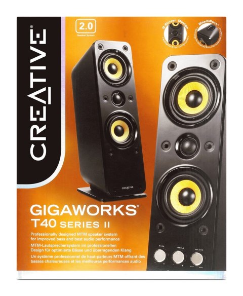 Creative Labs GigaWorks T40 Series II Czarny 32 W