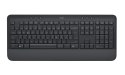 Logitech Signature K650 klawiatura Biuro Bluetooth QWERTZ Niemiecki Grafitowy