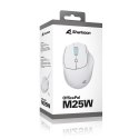 Mysz optyczna OFFICEPAL M25W WHITE/WIRELESS OPTICAL MOUSE 4.000 DPI