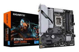 Płyta główna Gigabyte B760M GAMING PLUS WIFI DDR4 (wersja 1.0) | Rodzina procesorów Intel | Gniazdo procesora LGA1700 | Pamięć D