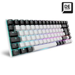 Sharkoon SKILLER SGK50 S3 klawiatura Gaming USB QWERTZ Niemiecki Biały