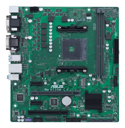 ASUS PRO A520M-C II/CSM AMD A520 Socket AM4 micro ATX